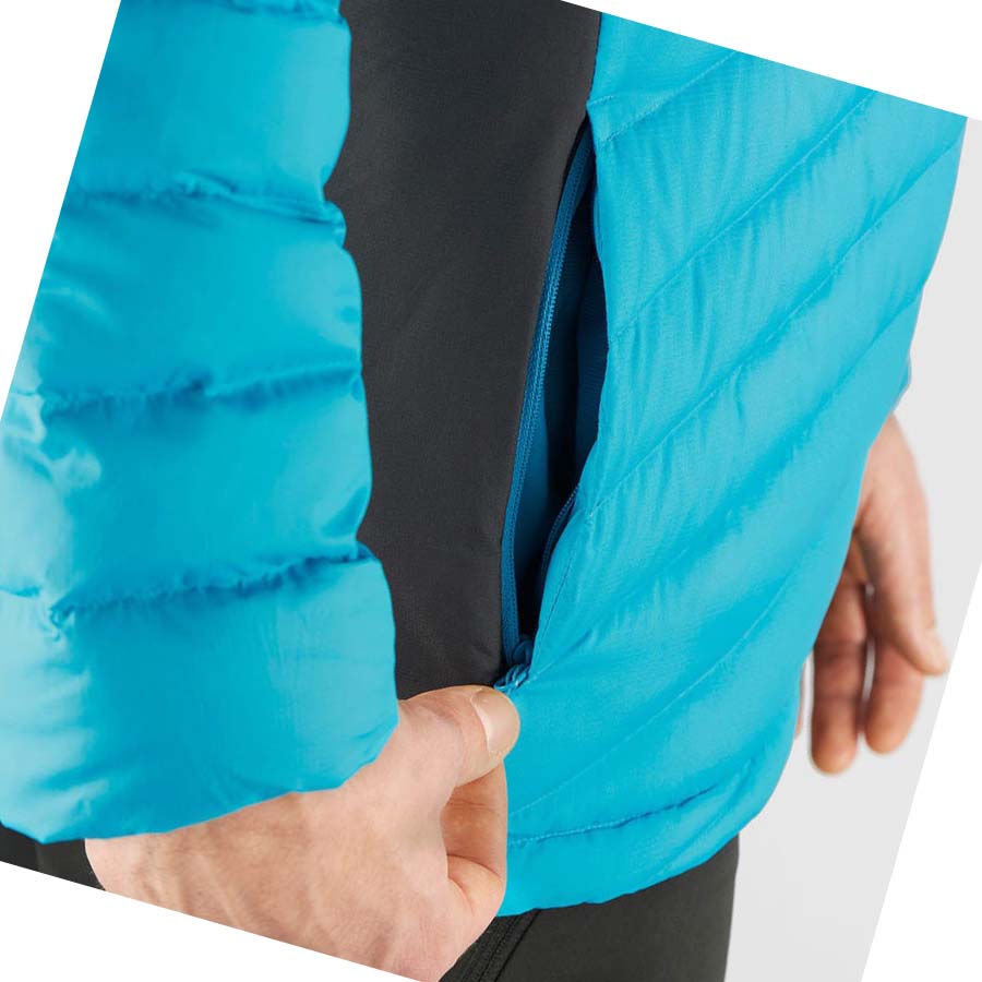 Chaquetas Salomon ESSENTIAL XWARM DOWN INSULATED Hombre Azules | MX 3309DFM